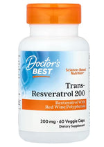 Trans-Resveratrol, 200mg - 60 vcaps - Doctor's Best