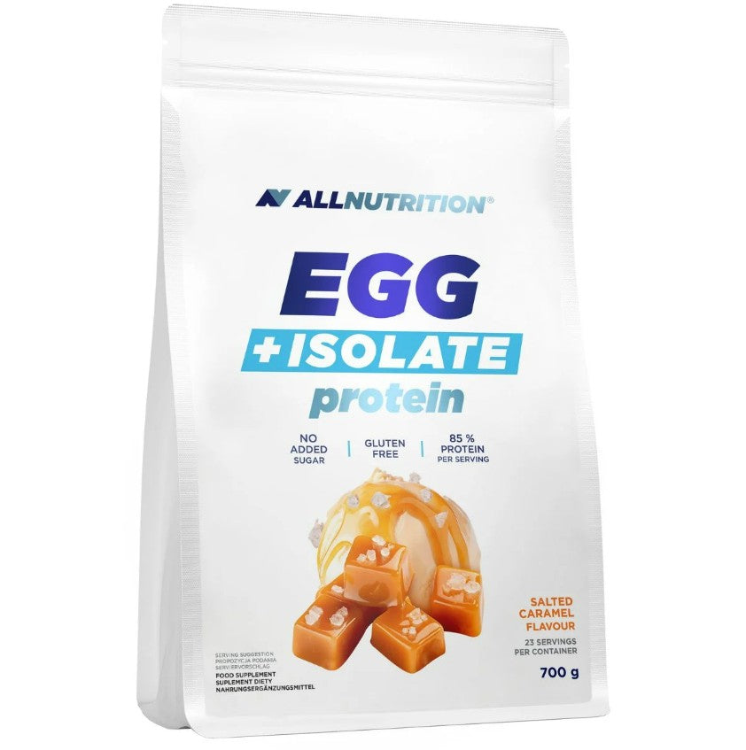 Egg + Isolate Protein, Salted Caramel - 700 grams - Allnutrition
