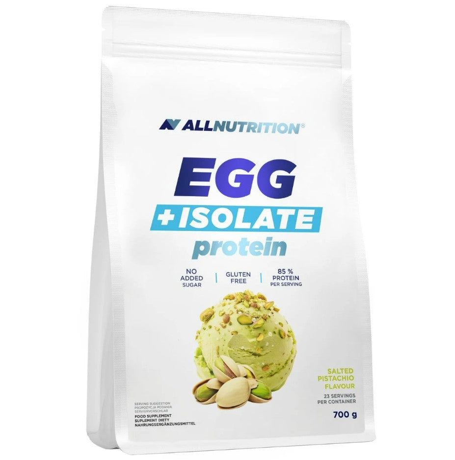 Egg + Isolate Protein, Salted Pistachio - 700 grams - Allnutrition