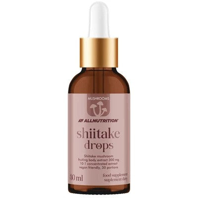 Mushrooms Shiitake Drops, 300mg - 30 ml. - Allnutrition