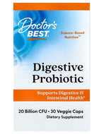 Digestive Probiotic, 20 Billion CFU - 30 vcaps - Doctor's Best