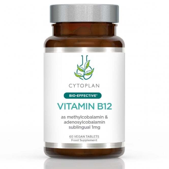 Vitamin B12 - 60 vegan tabs (EAN 5060202188260) - Cytoplan