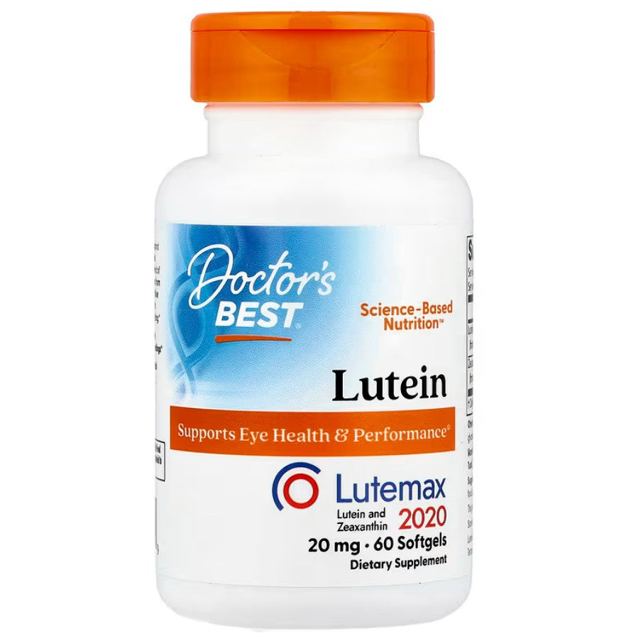 Lutein with Lutemax, 20mg - 60 softgels - Doctor's Best
