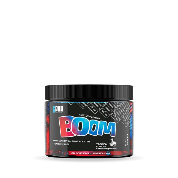 Boom, Tropical - 240 grams - 6PAK