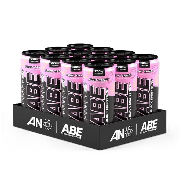 ABE Energy + Performance Cans, Fruit Candy - 12 x 330 ml. - Applied Nutrition