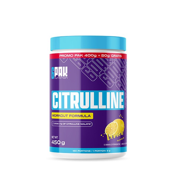 Citrulline, Lemon - 450 grams - 6PAK