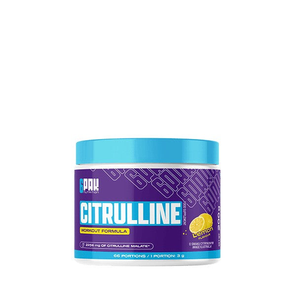 Citrulline, Lemon - 200 grams - 6PAK