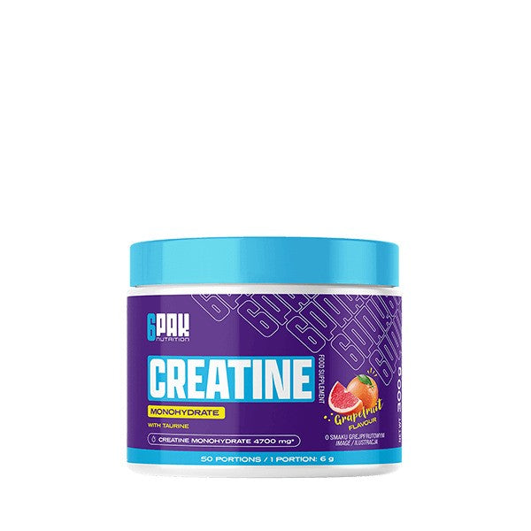 Creatine Monohydrate, Grapefruit - 300 grams - 6PAK