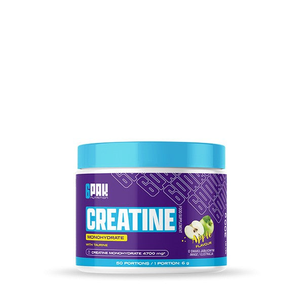 Creatine Monohydrate, Apple - 300 grams - 6PAK