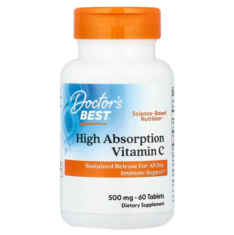 High Absorption Vitamin C, 500mg - 60 tablets - Doctor's Best