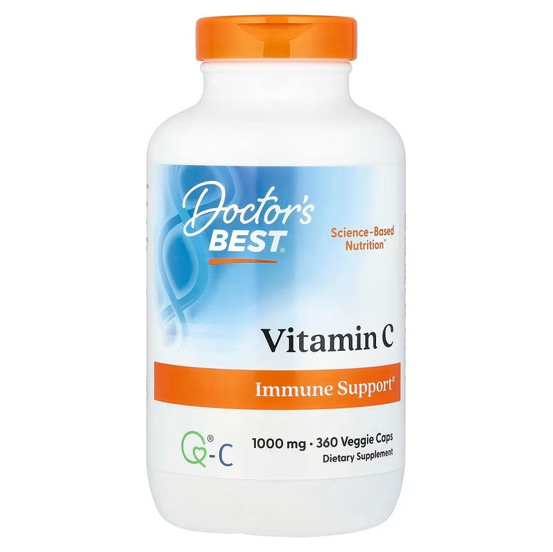 Vitamin C with Q-C, 1000mg - 360 vcaps - Doctor's Best