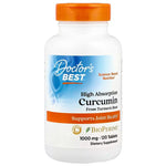 High Absorption Curcumin From Turmeric Root with C3 Complex & BioPerine, 1000mg - 120 tablets - Doctor's Best