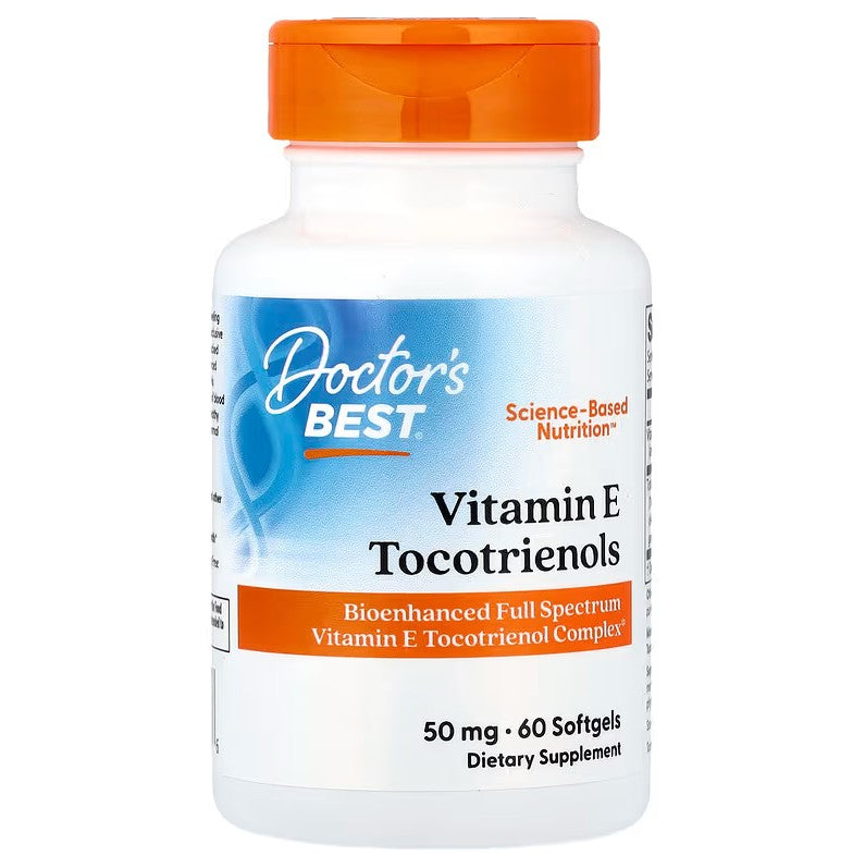Tocotrienols, 50mg - 60 softgels - Doctor's Best