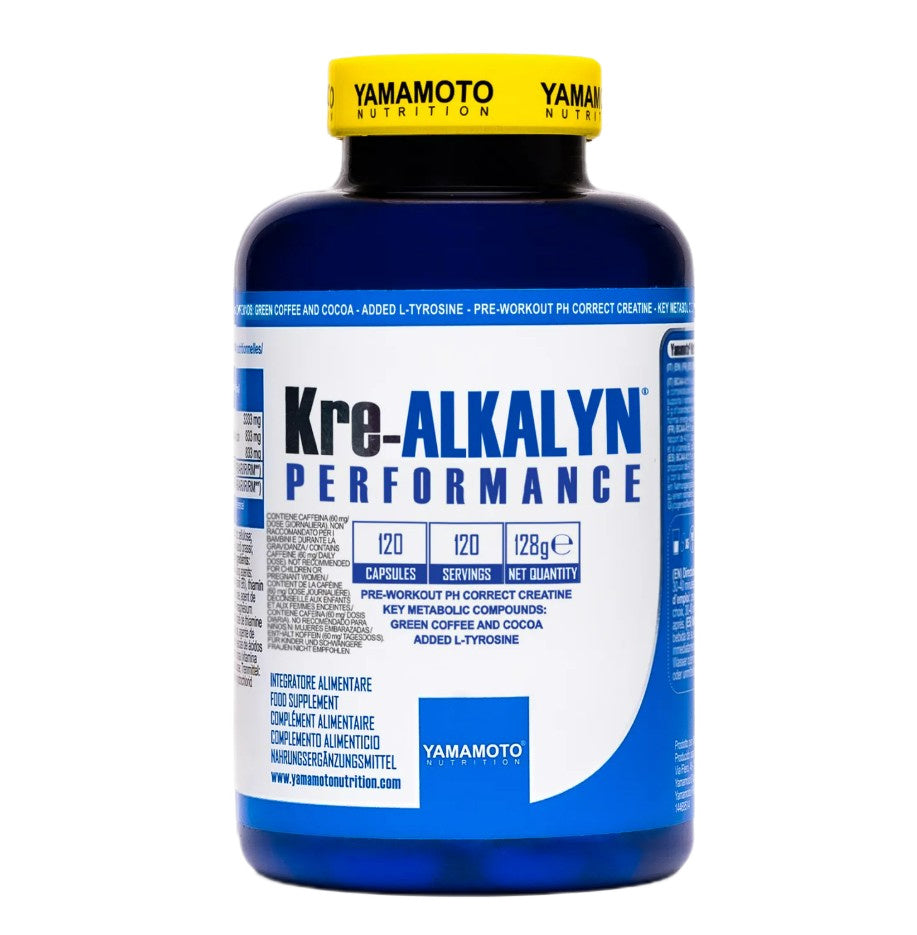 Kre-Alkalyn Performance - 120 caps - Yamamoto Nutrition