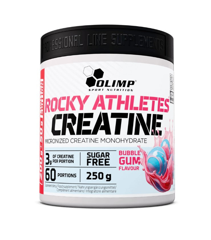 Rocky Athletes Creatine, Bubble Gum - 250 grams - Olimp Nutrition