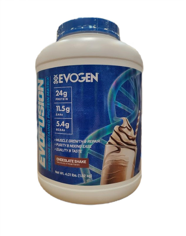 Evofusion, Chocolate Shake (EAN 810121059173) - 1820 grams - Evogen