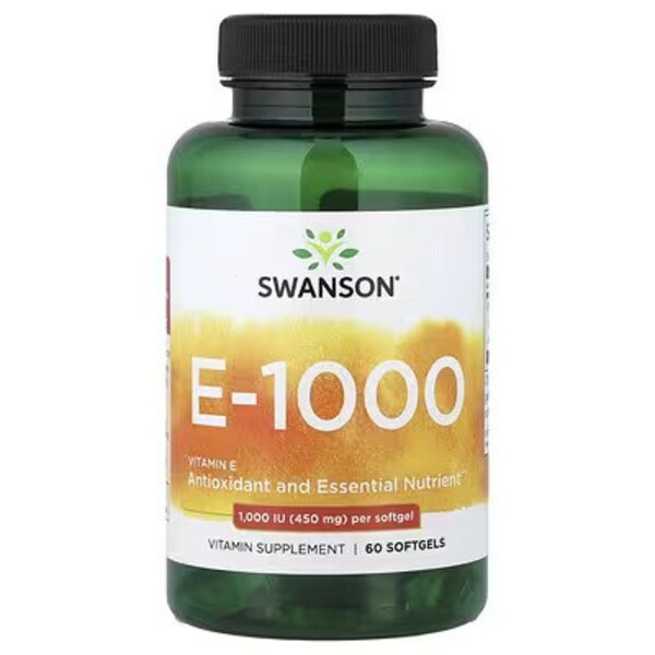 E-1000 Vitamin E - 100 softgels - Swanson