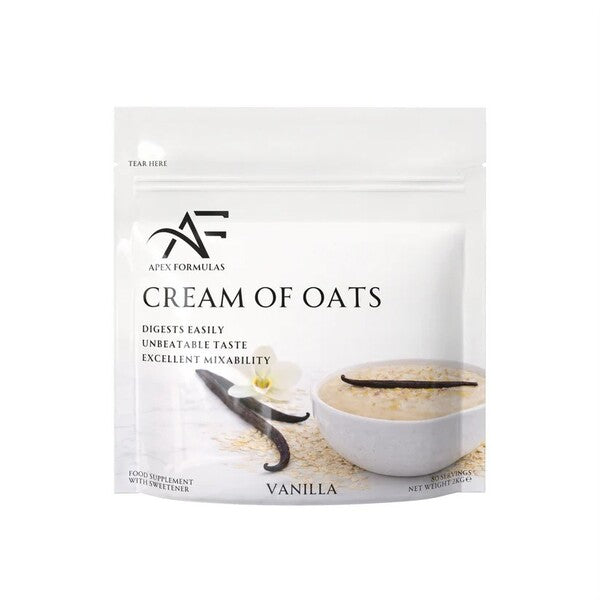 Cream of Oats, Vanilla - 2000 grams - Apex Formulas