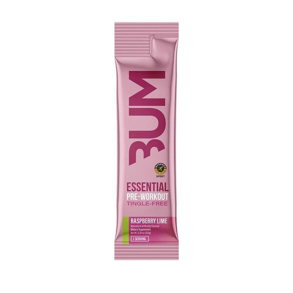 CBUM Essential Pre-Workout Tingle-Free, Raspberry Lime - 10.8 grams (1 serving) - Raw Nutrition