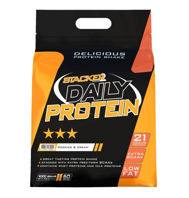 Daily Protein, Cookies & Cream - 2000 grams - Stacker2 Europe