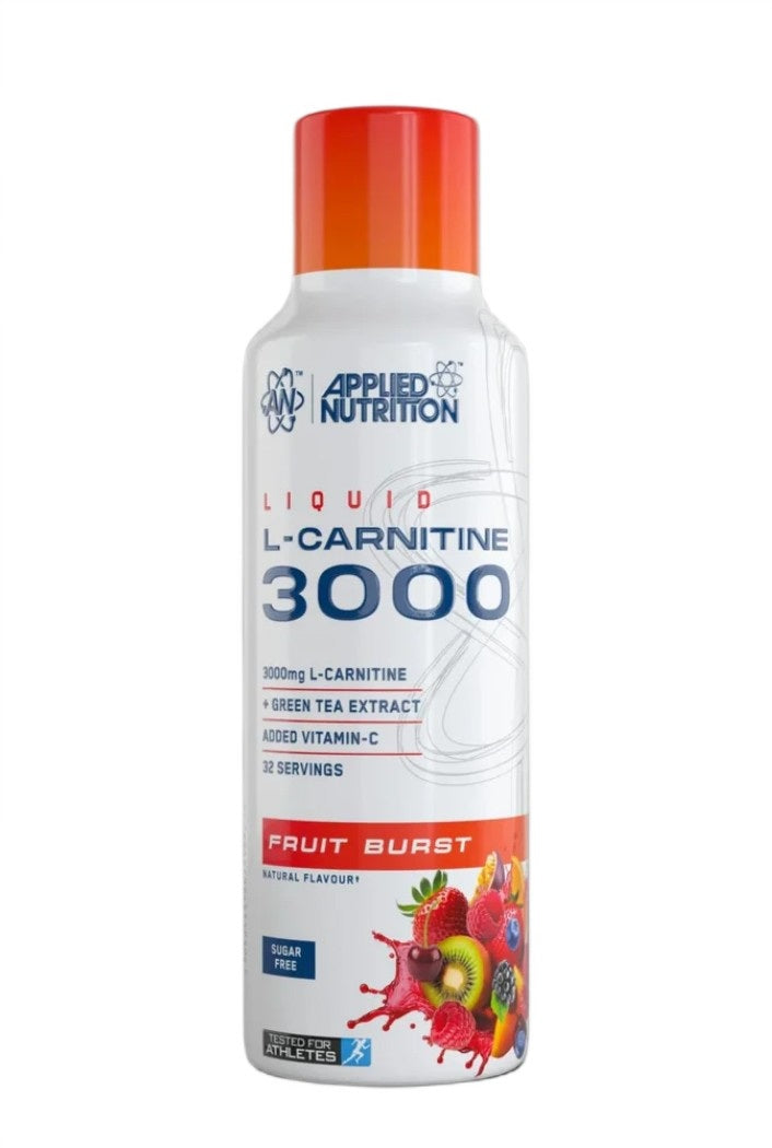 L-Carnitine Liquid 3000, Fruit Burst (EAN 5056555204412) - 480 ml. - Applied Nutrition