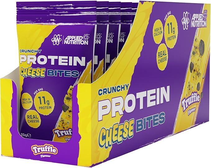 Crunchy Protein Cheese Bites, Truffle - 10 x 20g - Applied Nutrition