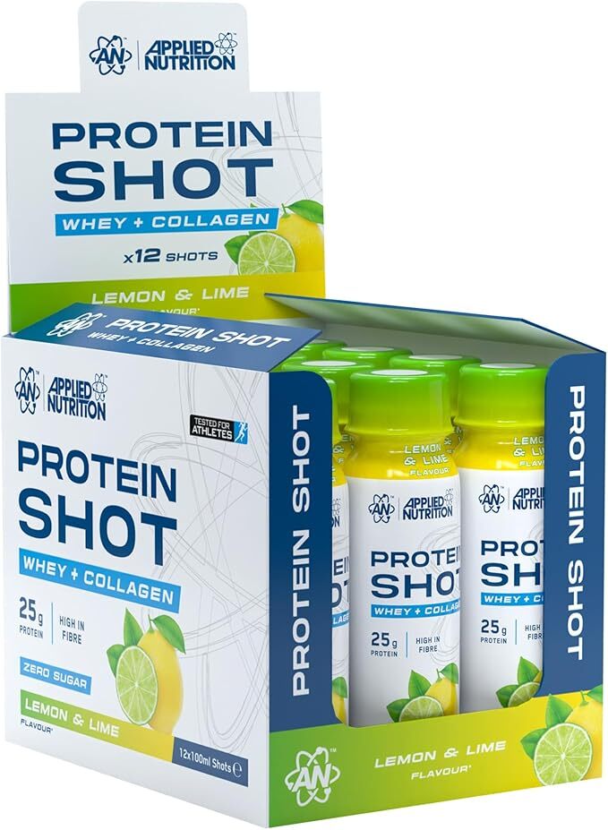Protein Shot, Lemon & Lime - 12 x 100 ml. - Applied Nutrition