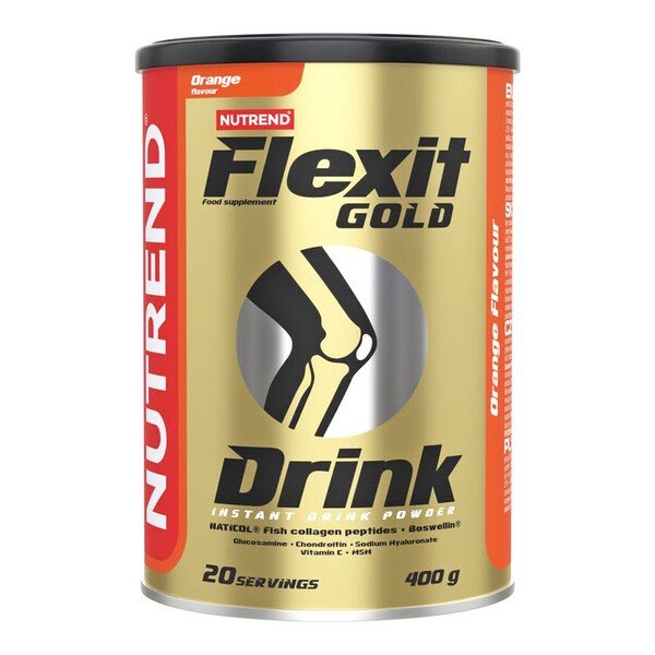 Flexit Gold Drink, Orange - 400 grams - Nutrend