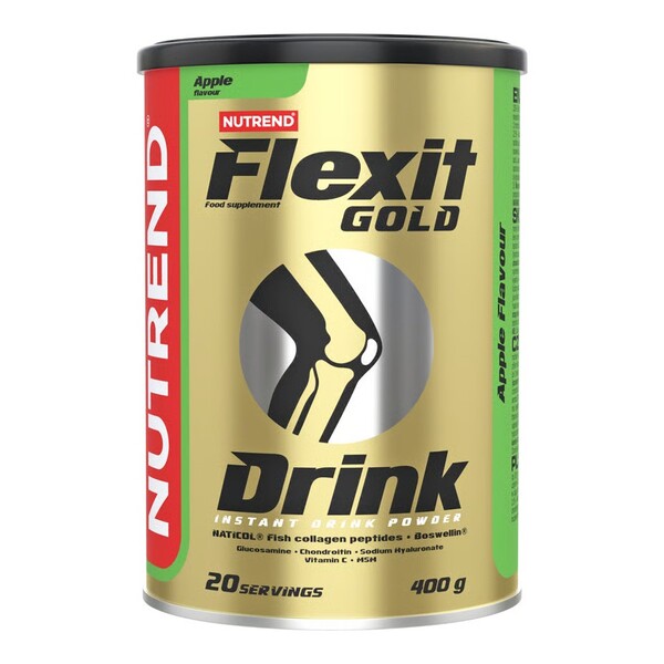 Flexit Gold Drink, Apple - 400 grams - Nutrend