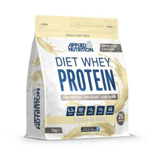 Diet Whey, Vanilla Ice Cream (EAN 634158938245) - 1000 grams - Applied Nutrition