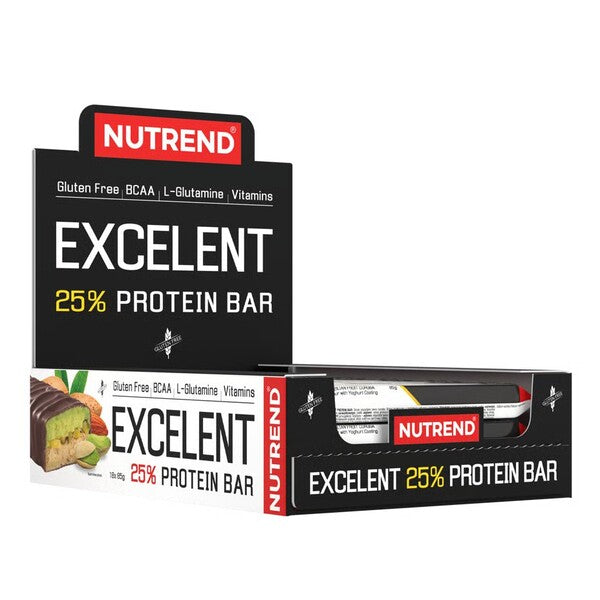 Excelent 25% Protein Bar, Blackcurrant & Cranberry - 18 x 85g - Nutrend