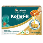 Koflet-H, Ginger - 12 lozenges - Himalaya