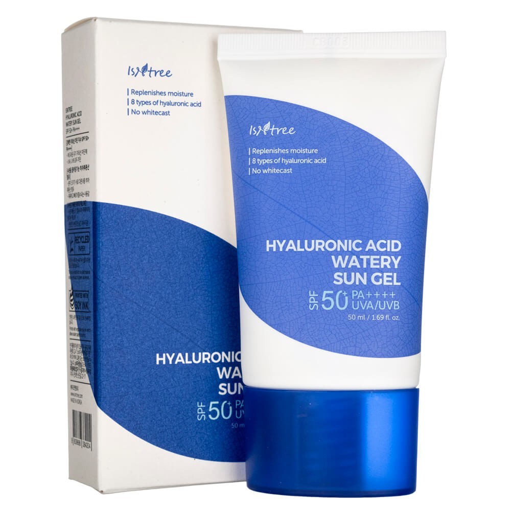 Isntree hüaluroonhappe vesigeel päikesekaitsekreem SPF 50+ PA++++ UVA/UVB – 50 ml