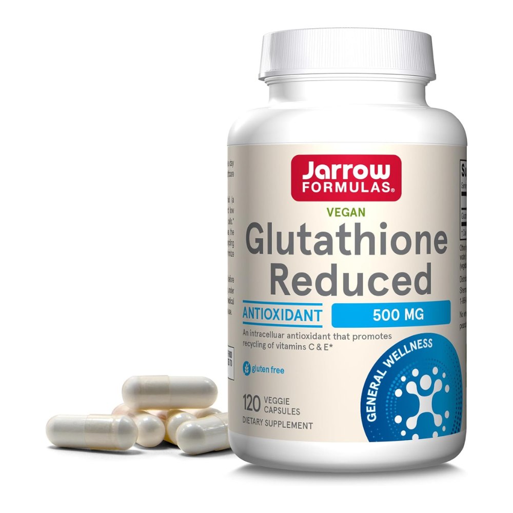 Jarrow Formulas Glutathione Reduced 500mg - 120 kapslit