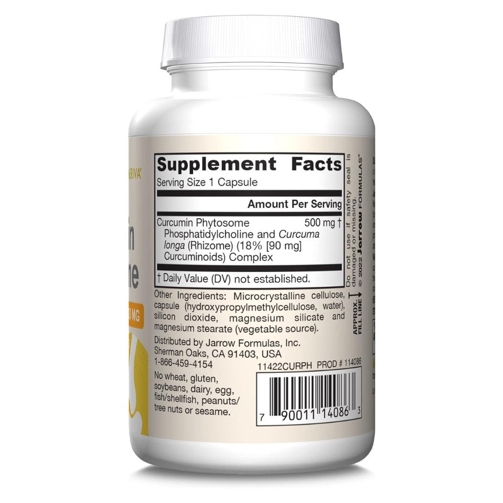Jarrow Formulas Kurkumiin fütosoom 500 mg - 60 kapslit