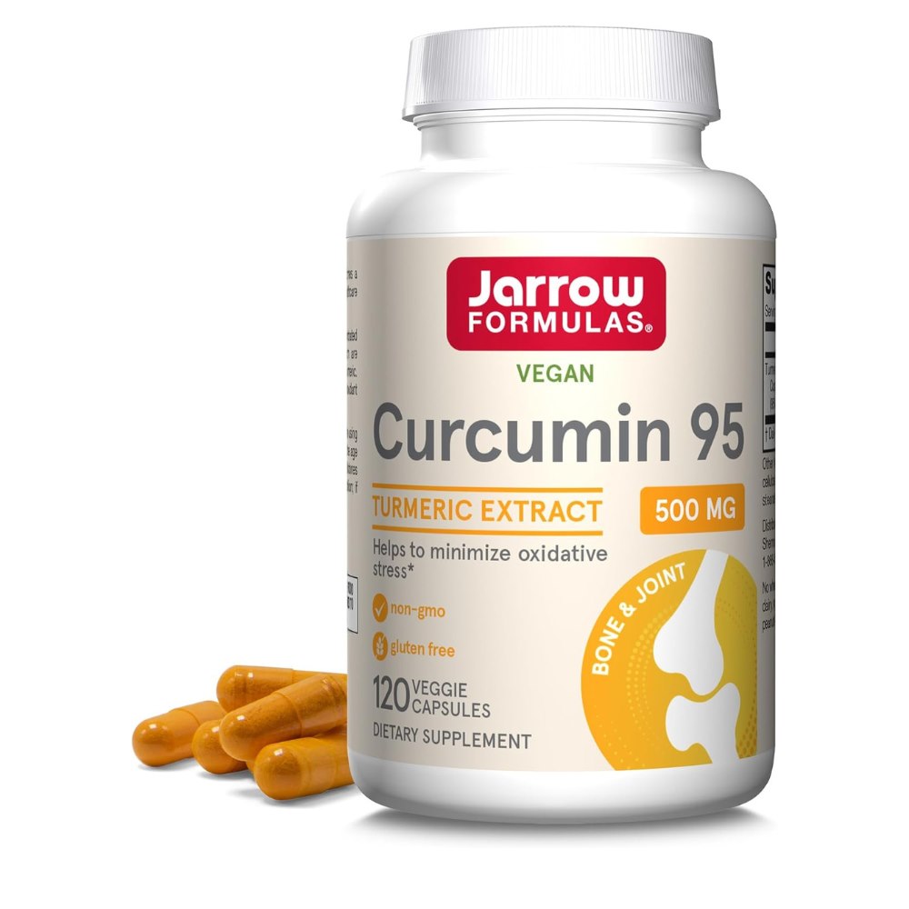Jarrow Formulas ciberžolė 500 mg - 120 kapsulių - Magnis.lt