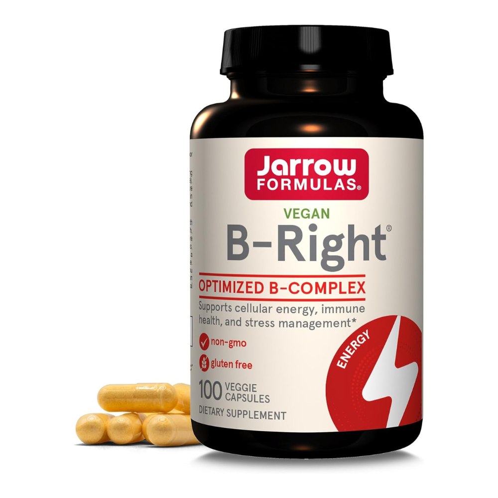 Jarrow Formulas B-Right optimizuotas B kompleksas - 100 kapsulių - Magnis.lt