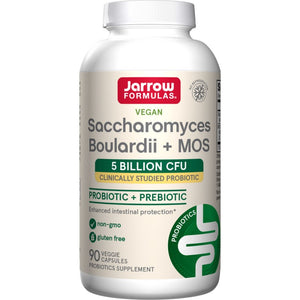 Jarrow Formulas Saccharomyces Boulardii Plus MOS – 90 kapslit