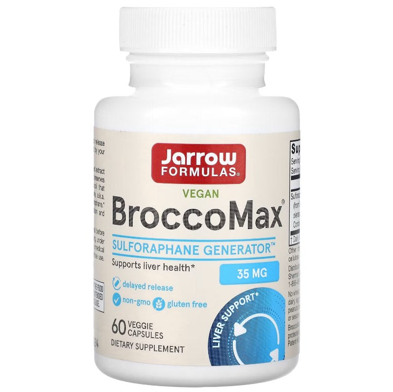 Jarrow Formulas BroccoMax (sulforafaanglükosinolaat) 35 mg – 60 kapslit