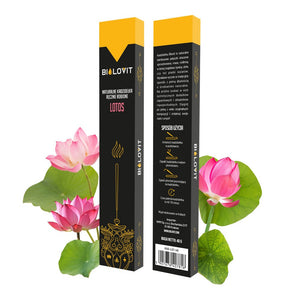 Bilovit looduslikud aroomisuitsetamise pulgad Lotus – 40 g