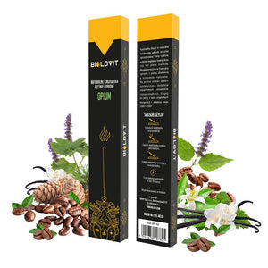 Bilovit looduslikud aroomi-viirukipulgad Opium - 40 g