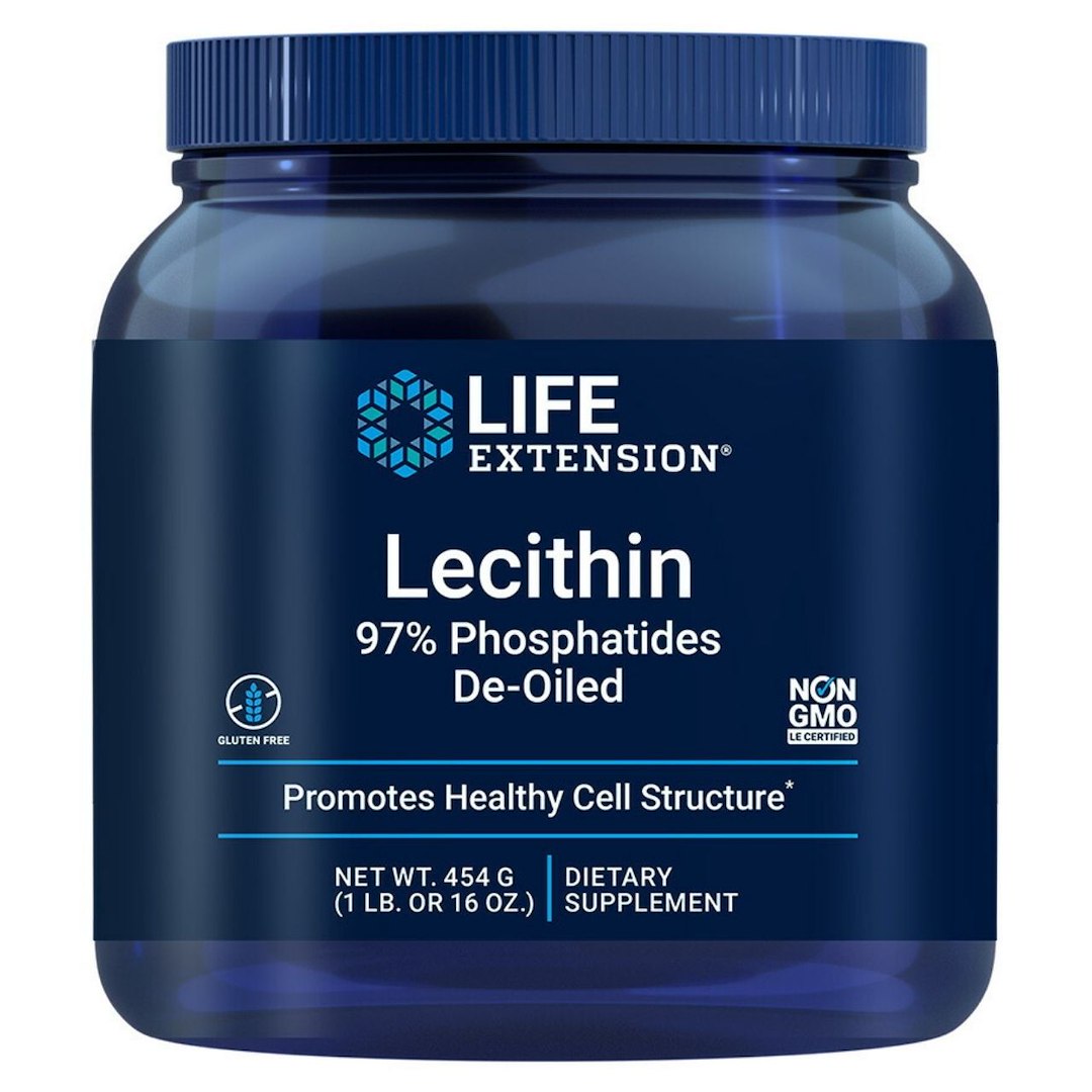 Life Extension geneetiliselt muundamata sojaletsitiini graanulid – 454 g