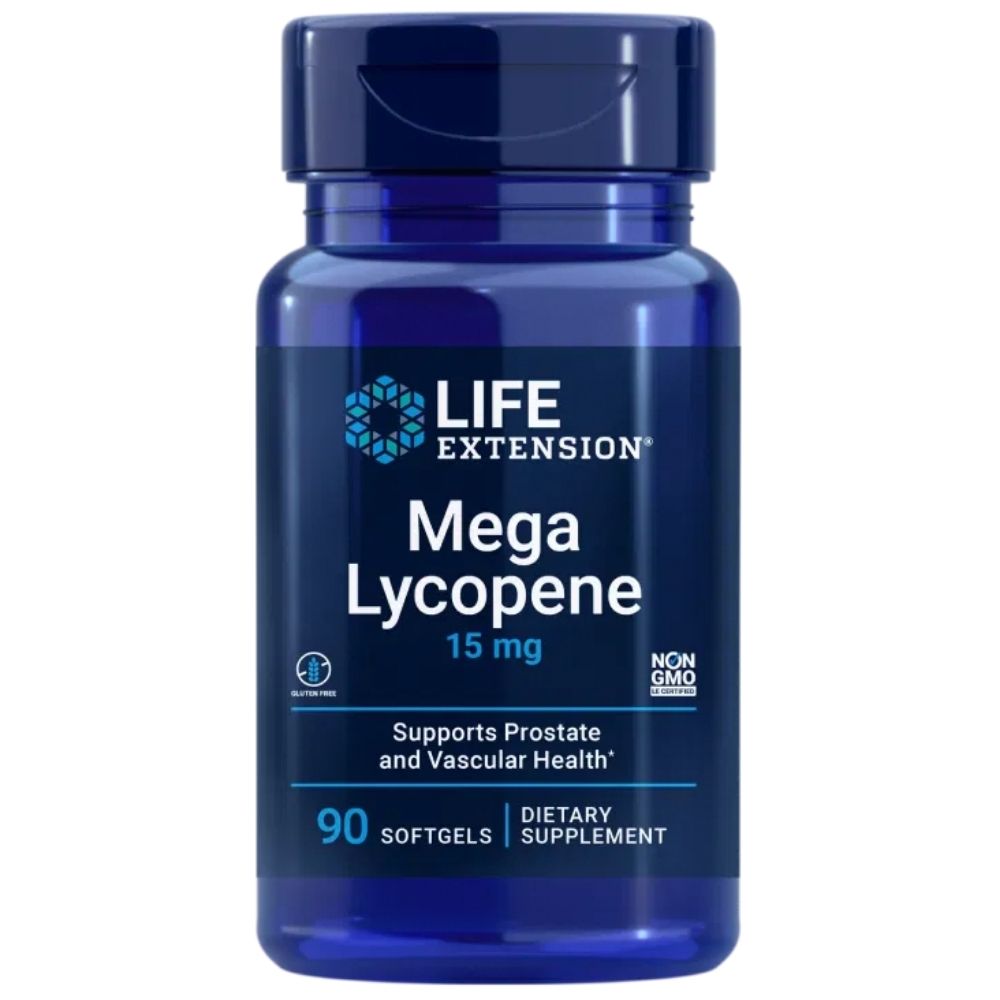 Life Extension Mega Lycopene 15 mg - 90 pehmekapslit