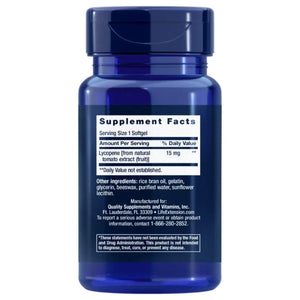 Life Extension Mega Lycopene 15 mg - 90 pehmekapslit