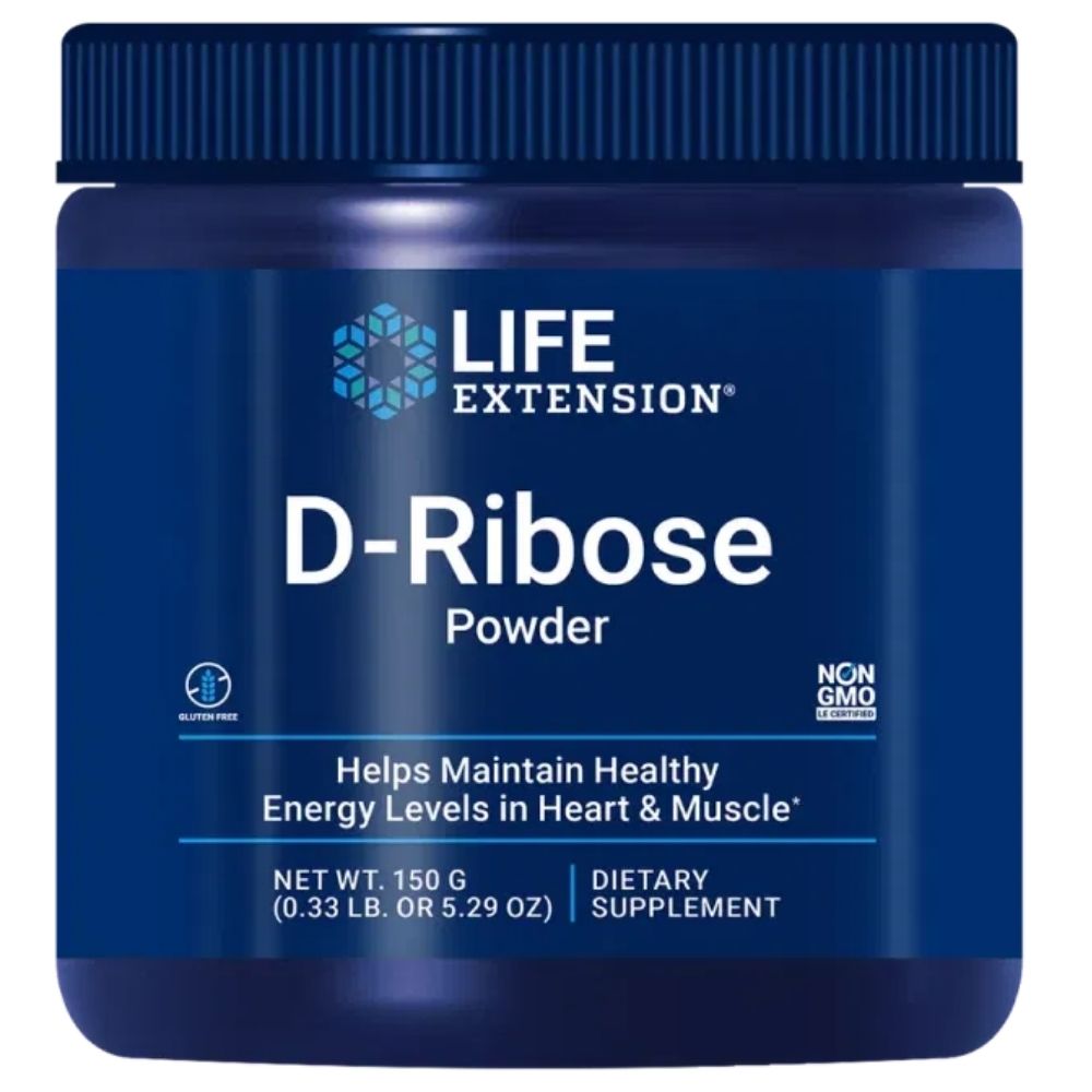 Life Extension D-riboosi pulber – 150 g