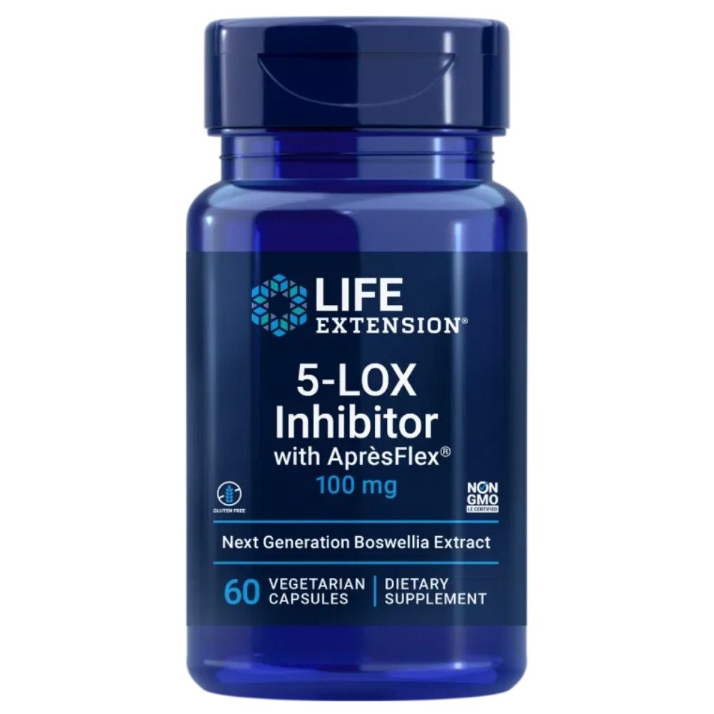 Life Extension 5-LOX inhibiitor koos AprèsFlex® 100 mg - 60 kapslit