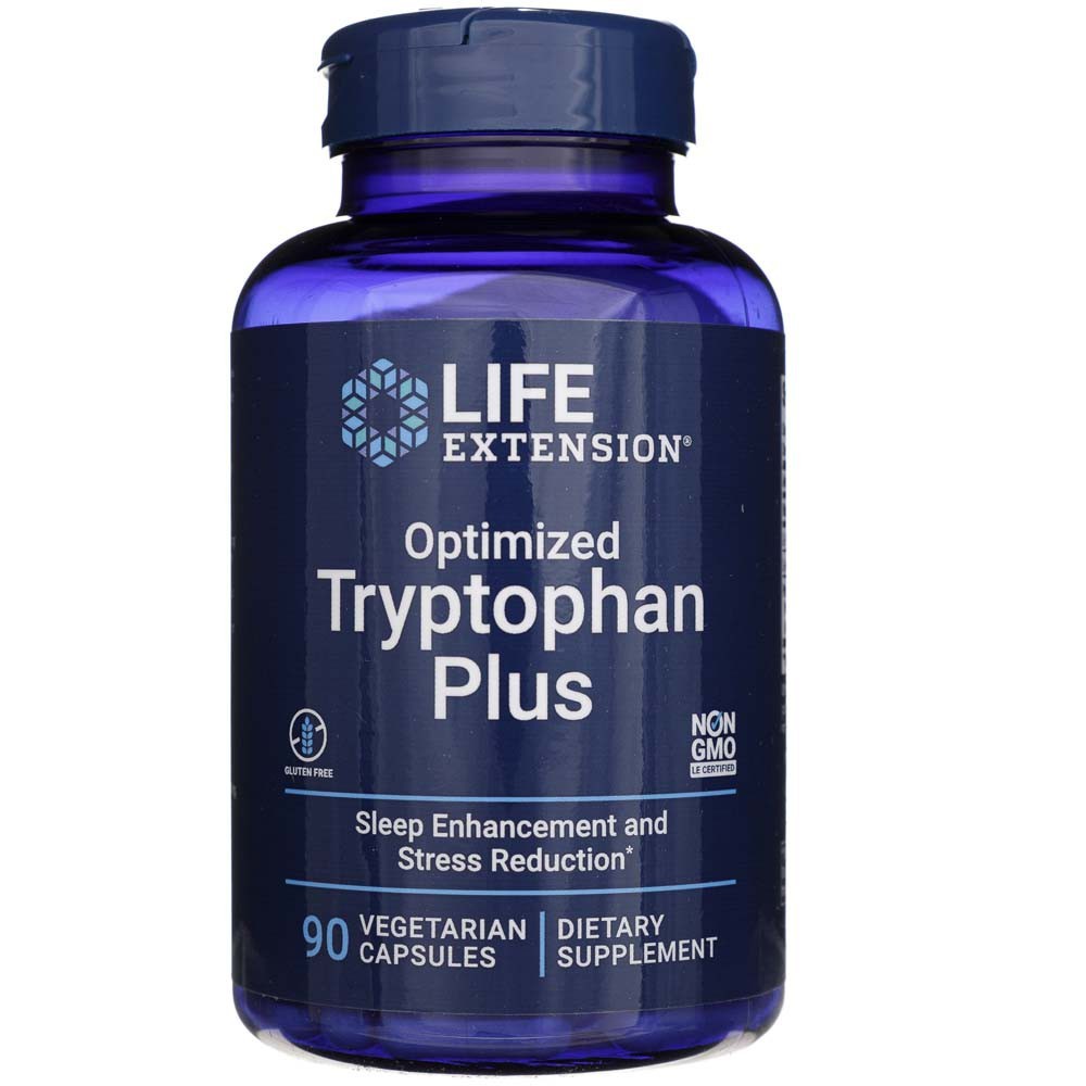 Life Extension Optimeeritud Trüptofaan Pluss – 90 kapslit