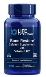 Life Extension Bone Restore koos K2-vitamiiniga - 60 tabletti