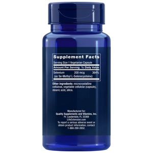 Life Extension SE-metüül-L-selenotsüsteiin, seleen 200 mcg - 90 kapslit
