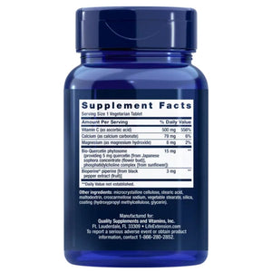 Life Extension Fast-C® ja Bio-Quercetin Phytosome – 60 tabletti